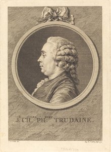 Jean-Charles-Philibert Trudaine by Augustin de Saint Aubin after Charles Nicolas Cochin II