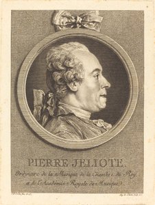Pierre Jeliote by Augustin de Saint Aubin after Charles Nicolas Cochin II
