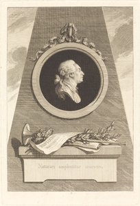 Comte de Buffon by Augustin de Saint Aubin after Piat Joseph Sauvage