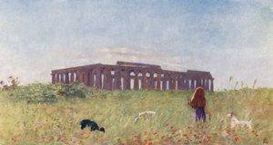 Basilica of Paestum by Augustine Fitzgerald