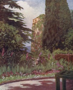 Garden of the Palazzo Ruffolo, Ravello by Augustine Fitzgerald
