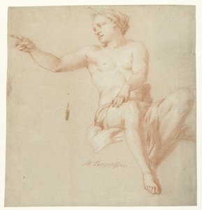 Seated Female Nude
