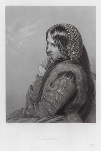 Desdemona, a character in Othello by Augustus (after) Egg
