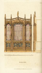 A Gothic book case