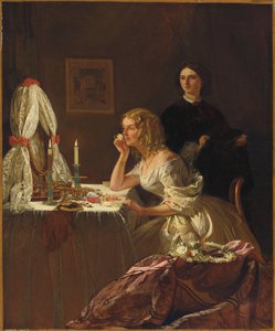 A Young Lady at Her Toilet