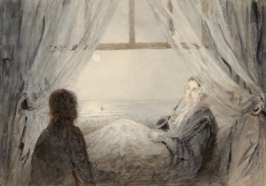 Portrait of Harriet Martineau on a Couch