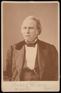 Portrait of Henry Wilson by Augustus Marshall