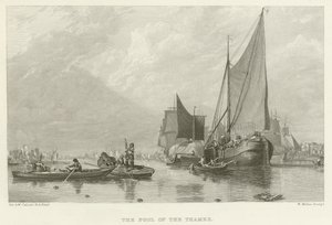 The Pool of The Thames by Augustus Wall Callcott