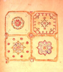 Ceiling design for the Palace of Westminster