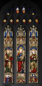 Edward the Confessor, Virgin and Child, and St. John the Evangelist by Augustus Welby Northmore Pugin