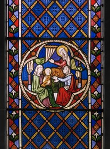 Life of St. Anne (detail) by Augustus Welby Northmore Pugin