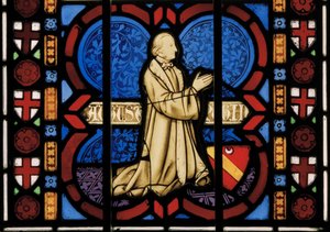 Pugin Kneeling At Prayer, Chapel East Window