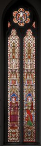 St. Francis of Assisi and St. Thomas the Apostle by Augustus Welby Northmore Pugin