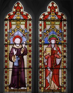 St. Francis of Assisi and St. Carolus by Augustus Welby Northmore Pugin