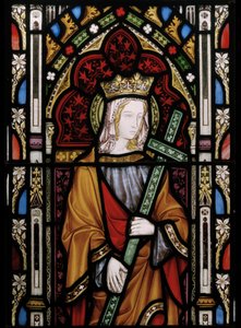 St. Helen (detail) by Augustus Welby Northmore Pugin