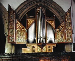 The Sutton Organ, from the Chapel by Augustus Welby Northmore Pugin