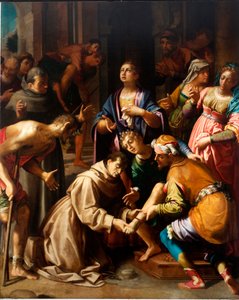 Miracle of Saint Anthony of Padua by Aurelio Lomi