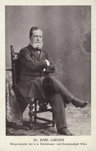 Karl Lueger by Austrian Photographer