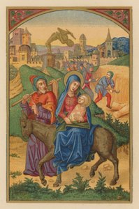 Flight into Egypt by Austrian School