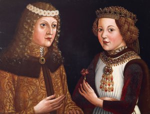 Ladislaus Posthumous King of Bohemia & Magdalena of Valois