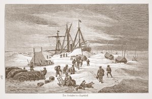 Leaving the Tegetthoff, 1876