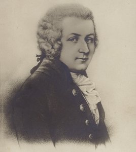 Portrait of Wolfgang Amadeus Mozart by Austrian School