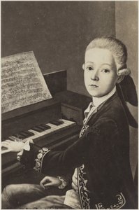 Portrait of Wolfgang Amadeus Mozart by Austrian School
