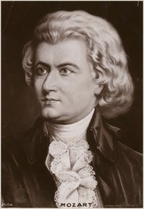 Portrait of Wolfgang Amadeus Mozart by Austrian School
