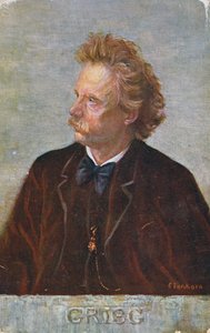 Postcard Depicting Edvard Hagerup Grieg