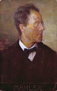 Postcard Depicting a Portrait of Gustav Mahler c.1910
