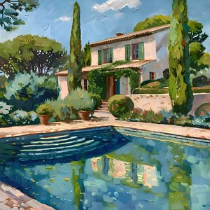 Sunny Mediterranean Villa by Avanesova Elena
