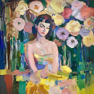Vibrant Floral Dream by Avanesova Elena