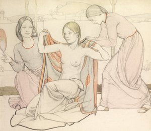 The Bathers by Averil Mary Burleigh