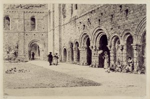 The Cloister, Kirkstall Abbey by Axel Haig