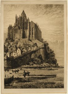 Mont Saint-Michel by Axel Herman Haig