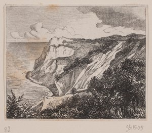 Møens Klint by Axel Theodor Kittendorff