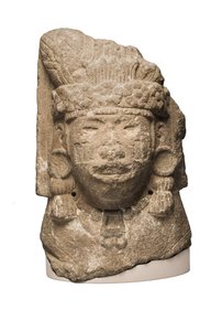 Head of Xilonen, the Goddess of Young Maize, Tenochtitlan, Mexico, 1450-1500