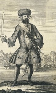 The pirate Blackbeard by B. Cole