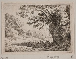 Rock formation by B. Flügge