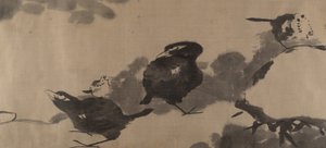 Birds in a Lotus Pond by Bada Shanren