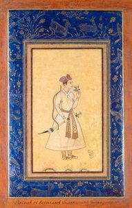 Portrait of an Indian Prince by Baha al Din Gilani