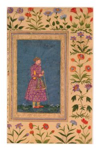 Portrait of Mughal Grandee, Standing
