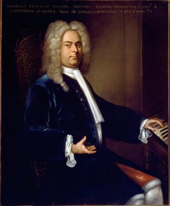 George Frederick Handel by Balthasar (after) Denner