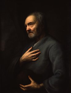 Portrait of an Old Man by Balthasar Denner
