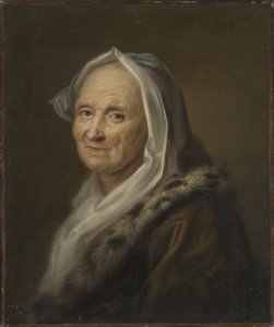 Portrait of an Old Lady by Balthasar Denner