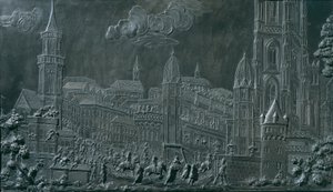 The Coronation Procession of Emperor Francis I Stephen of Lorraine in Frankfurt am Main, October 10, 1745 by Balthasar Ferdinand Moll