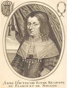Anne of Austria by Balthasar Moncornet