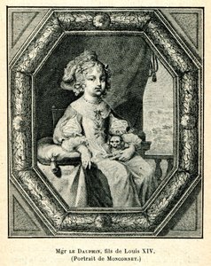 Education of Princes: Mgr. le Dauphin, Son of Louis XIV by Balthasar Moncornet