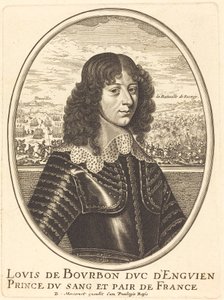 Louis II de Bourbon-Condé by Balthasar Moncornet