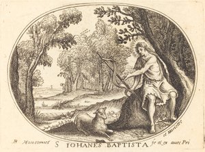 Saint John the Baptist by Balthasar Moncornet